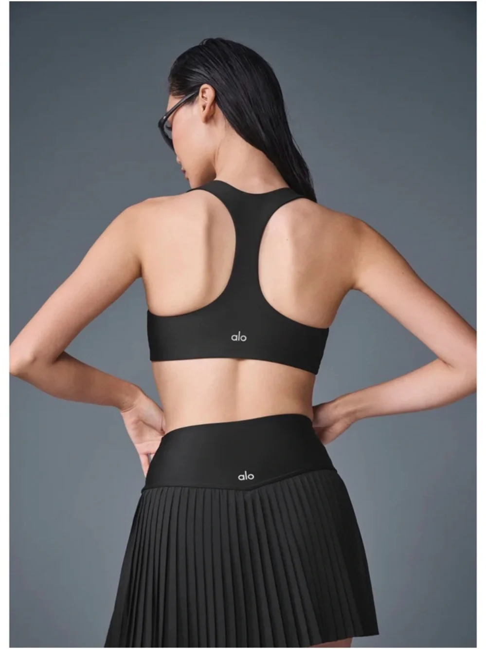 Alo - Grand Slam Tennis Skirt - Black
